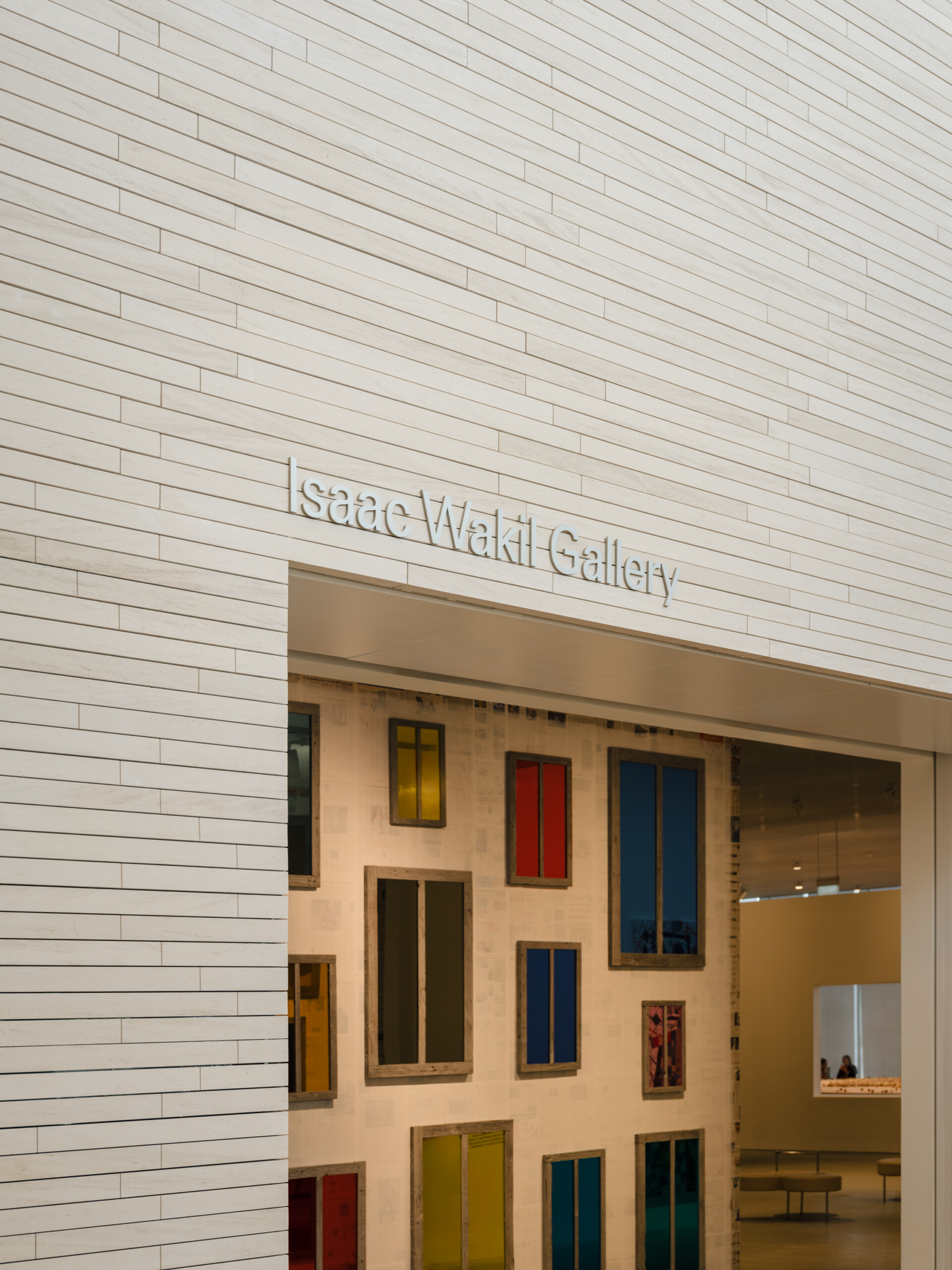 Studio Ongarato, award-winning placemaking studio in Melbourne designs wayfinding signage for expansion at the Art Gallery of NSW